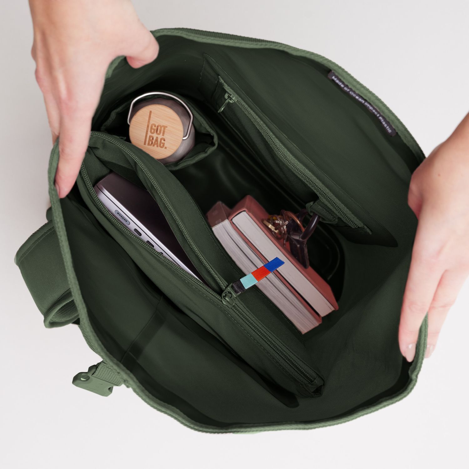 GOT BAG Rolltop Lite 2.0 algae