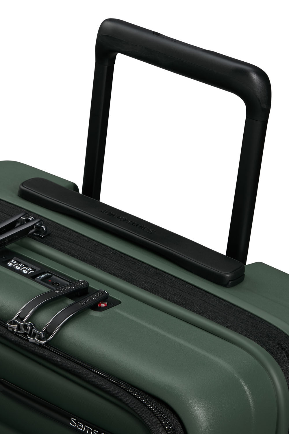 Samsonite Restackd EASY ACCESS Trolley mit 4 Rollen erweiterbar 55cm + GRATIS HOTELGUTSCHEIN Sage Samsonite Restackd EASY ACCESS Trolley mit 4 Rollen erweiterbar 55cm + GRATIS HOTELGUTSCHEIN Sage
