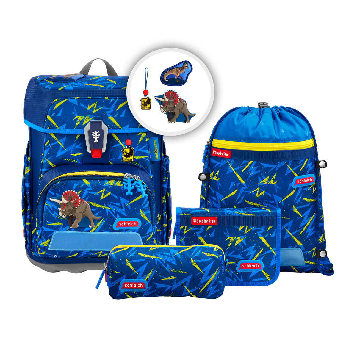Step by Step schleich® Cloud Schulranzen 5-teiliges Set, Kollektion 2026