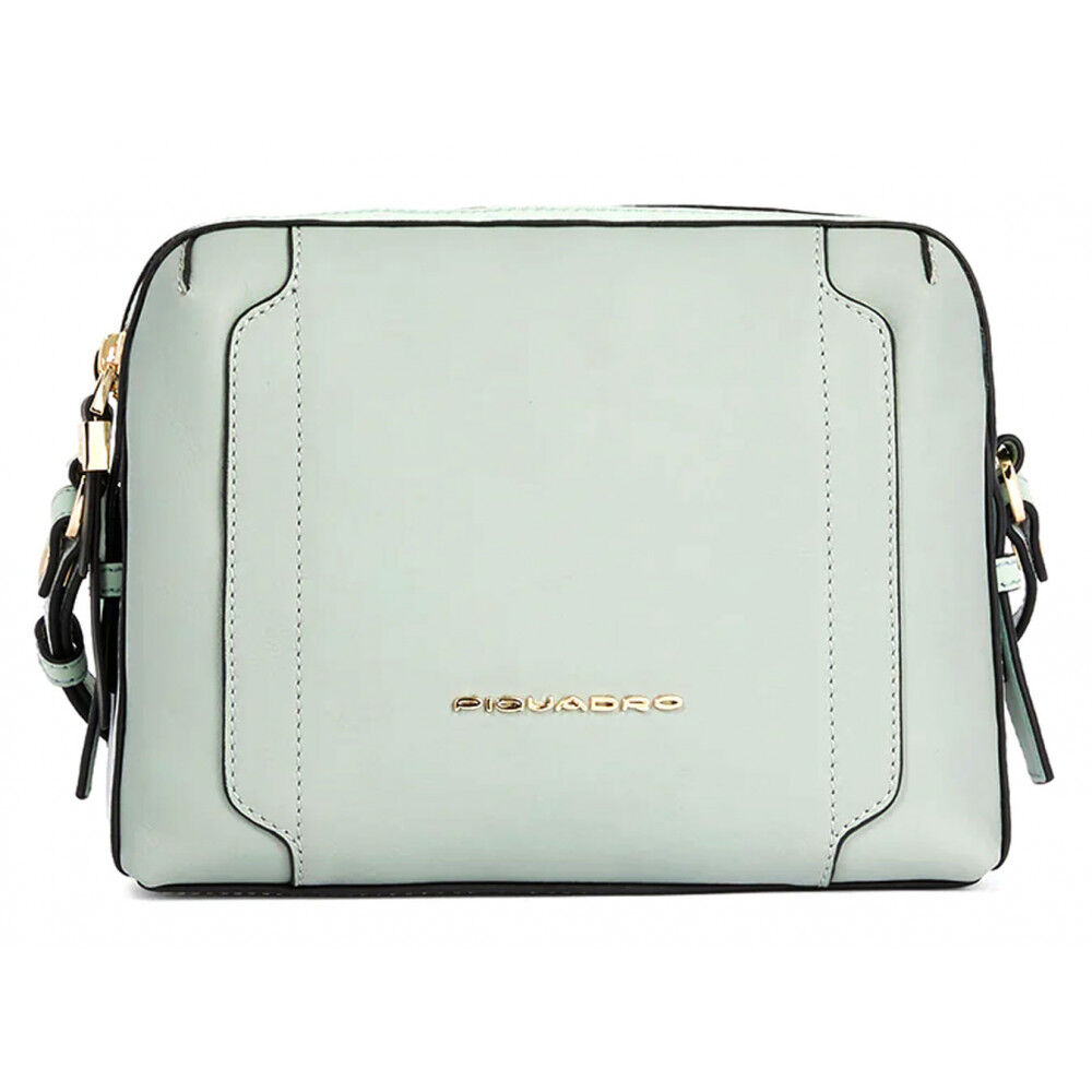 Piquadro Circle Camera Case Crossovertasche Grün