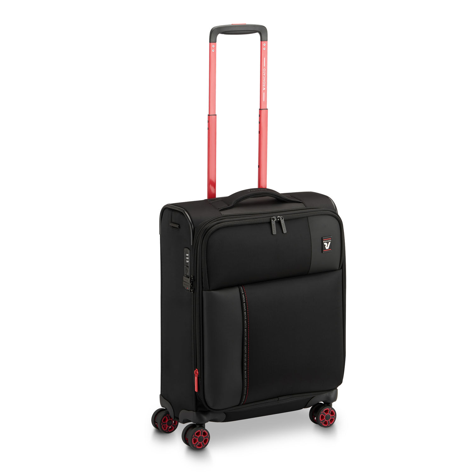 Roncato Move Handgepäck 55cm erweiterbar Smoke black