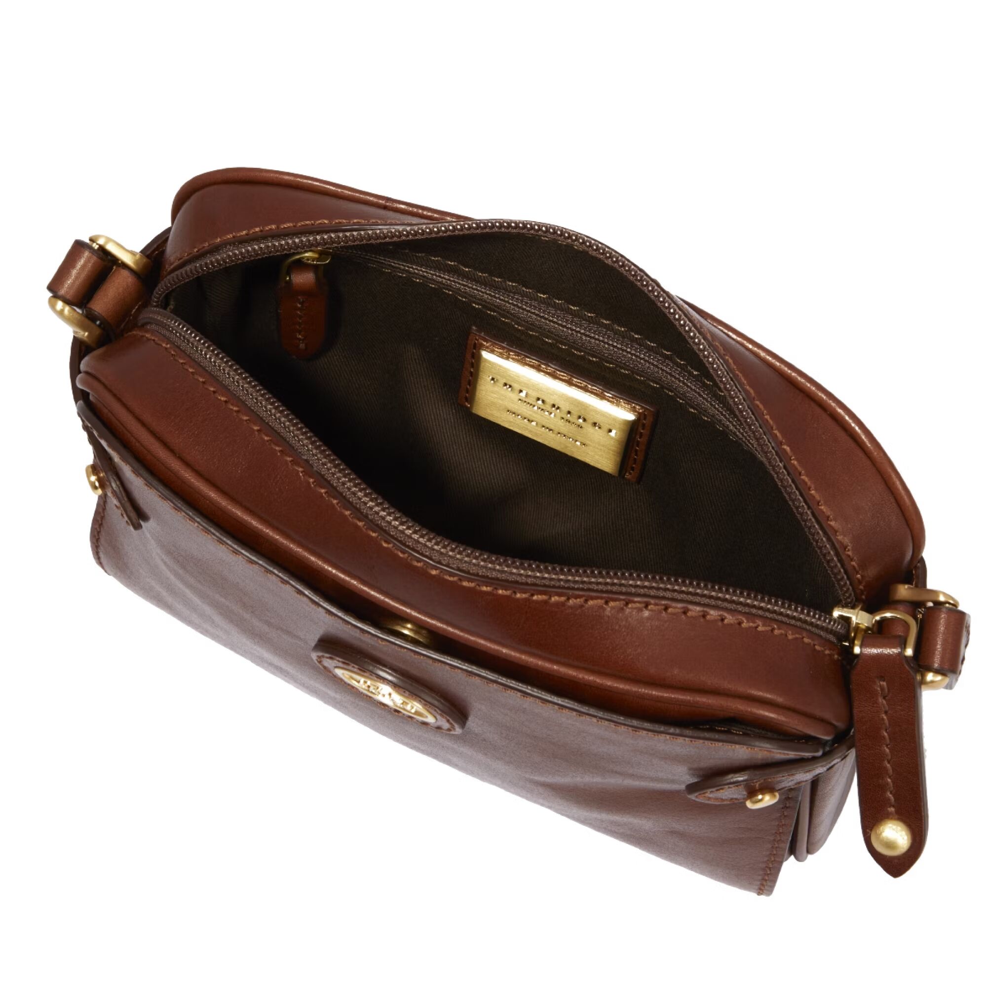 The Bridge Story Donna Mini-Bag Schultertasche 04005801 Braun/Gold