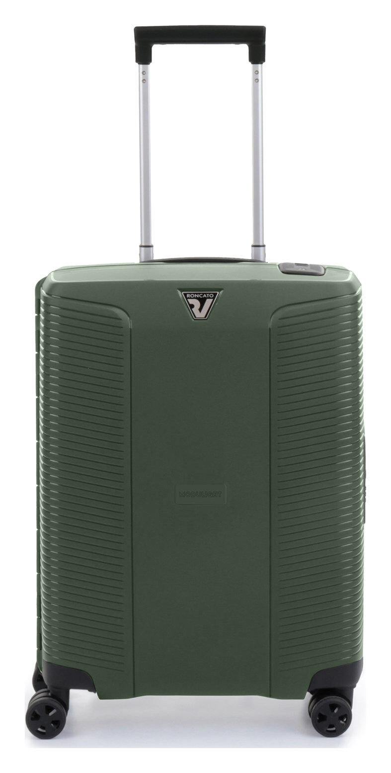 Roncato MODULIGHT Kabinen-Trolley 55 cm + Modulares Kit Militärgrün