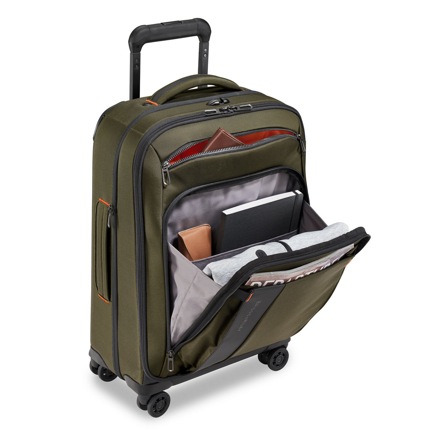 Briggs & Riley ZDX Domestic 56cm Carry-on Expandable Spinner Hunter