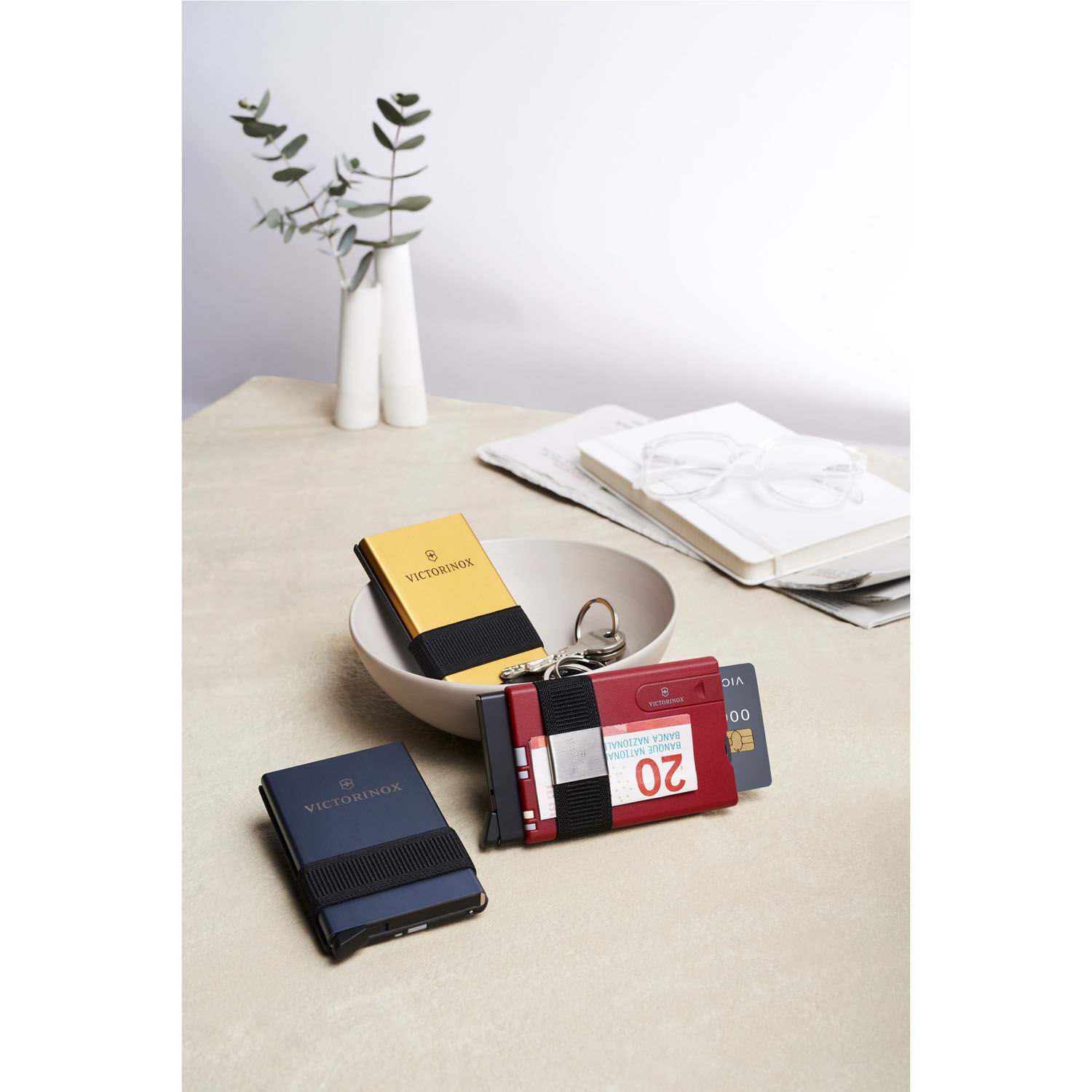 Victorinox Swiss Card - Smart Card Wallet Sharp Gray Victorinox Swiss Card - Smart Card Wallet Sharp Gray