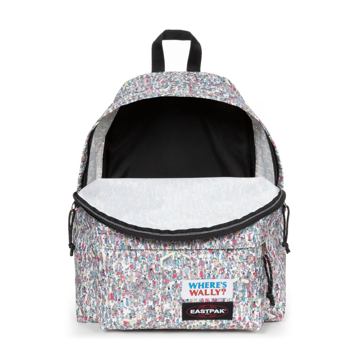 Eastpak Padded Pak'r® SPECIAL EDITION Rucksack Where's Wally Pattern White
