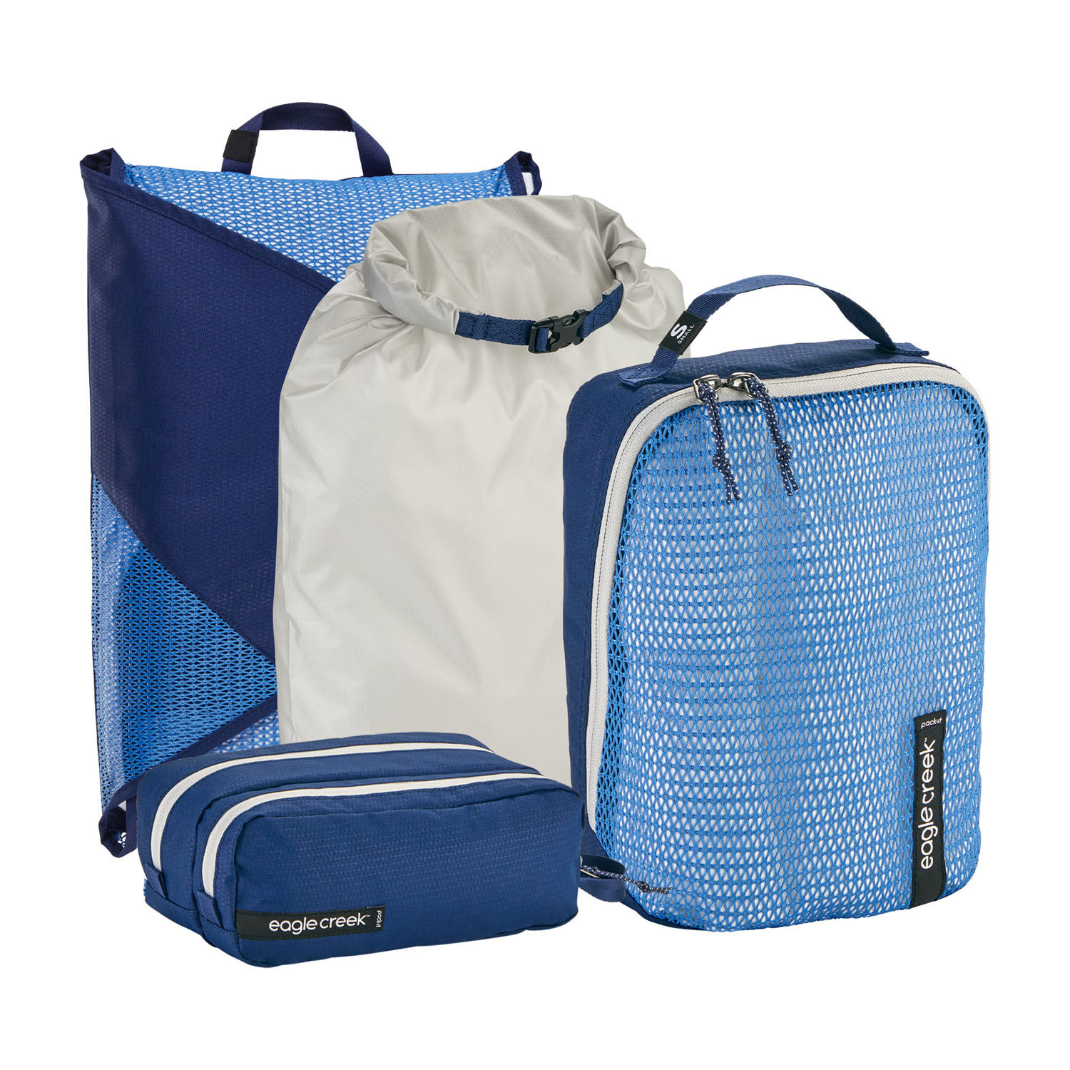 Eagle Creek PACK-IT™ Weekender 4-Set az blue/grey Eagle Creek PACK-IT™ Weekender 4-Set az blue/grey