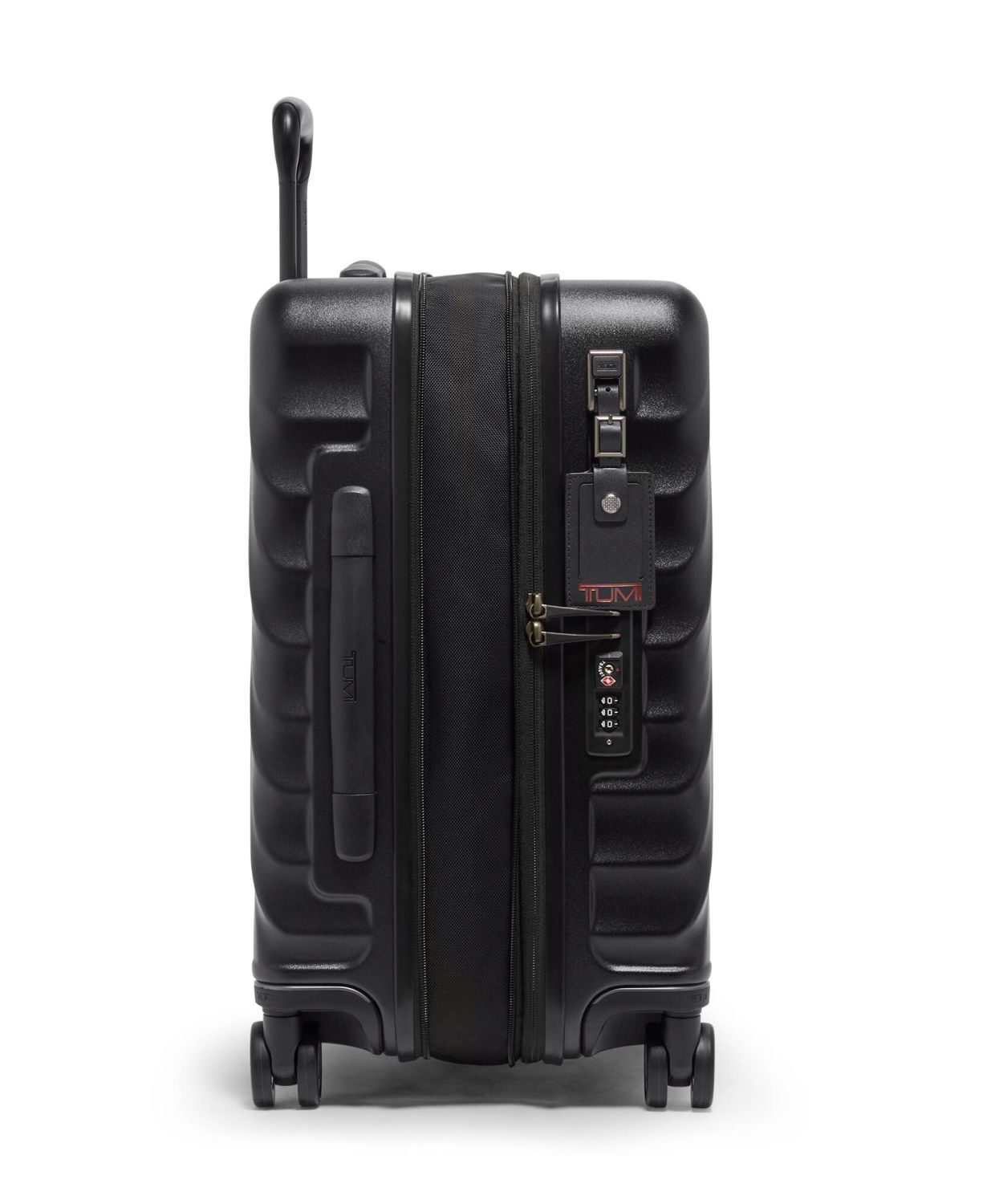 Tumi 19 Degree Continental erweiterbar Handgepäck 55 cm, matte + GRATIS HOTELGUTSCHEIN Black Texture