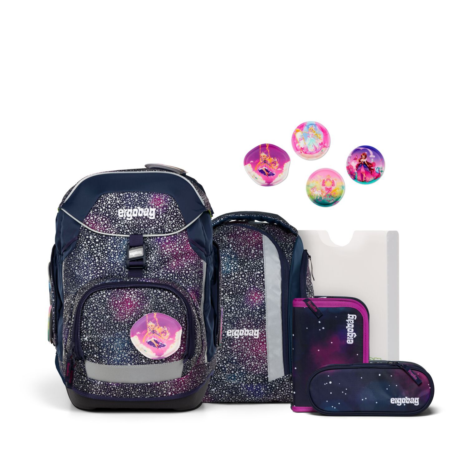 ergobag pack SUPER REFLEX GLOW 6-teiliges Schulrucksack-Set 2025 ergobag pack SUPER REFLEX GLOW 6-teiliges Schulrucksack-Set 2025