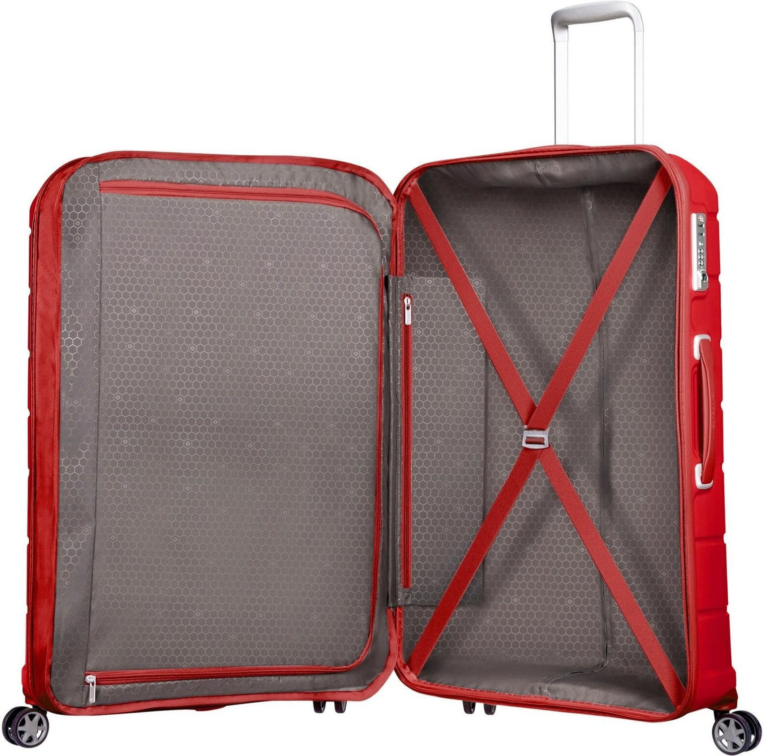 Samsonite Flux Spinner 75cm erweiterbar Red
