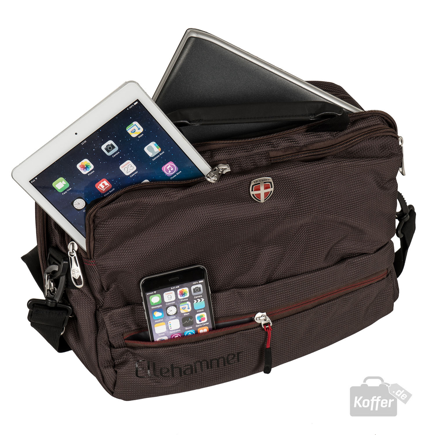 Ellehammer Bergen Laptoptasche Computer Bag braun Ellehammer Bergen Laptoptasche Computer Bag braun