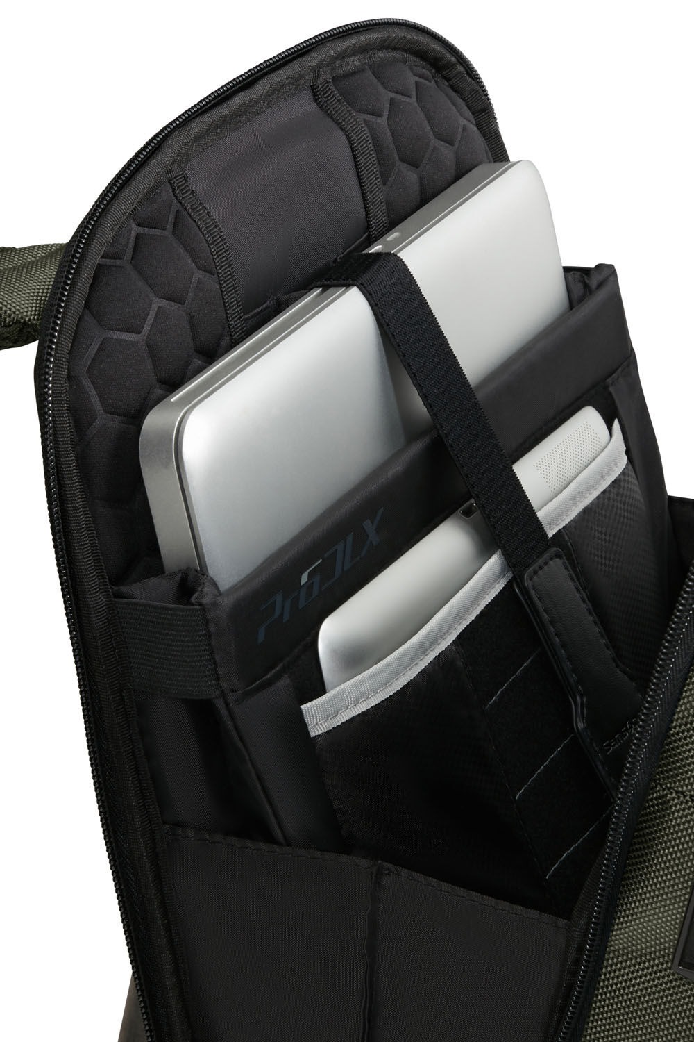 Samsonite Pro-DLX 6 Rucksack 14.1" + GRATIS HOTELGUTSCHEIN Grün