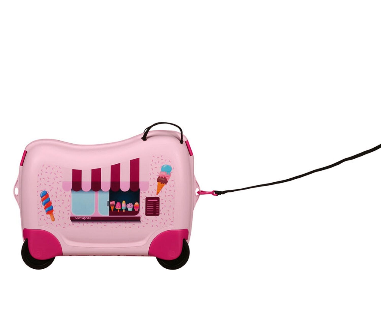 Samsonite Dream2go Ride-On Suitcase mit  4 Rollen Ice Cream Van