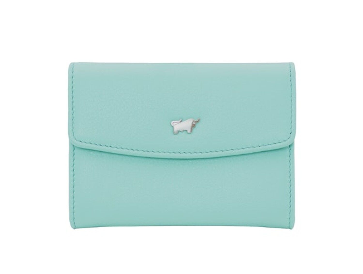 Braun Büffel JOY RFID Mini Geldbörse Slim 3CS aquamarin
