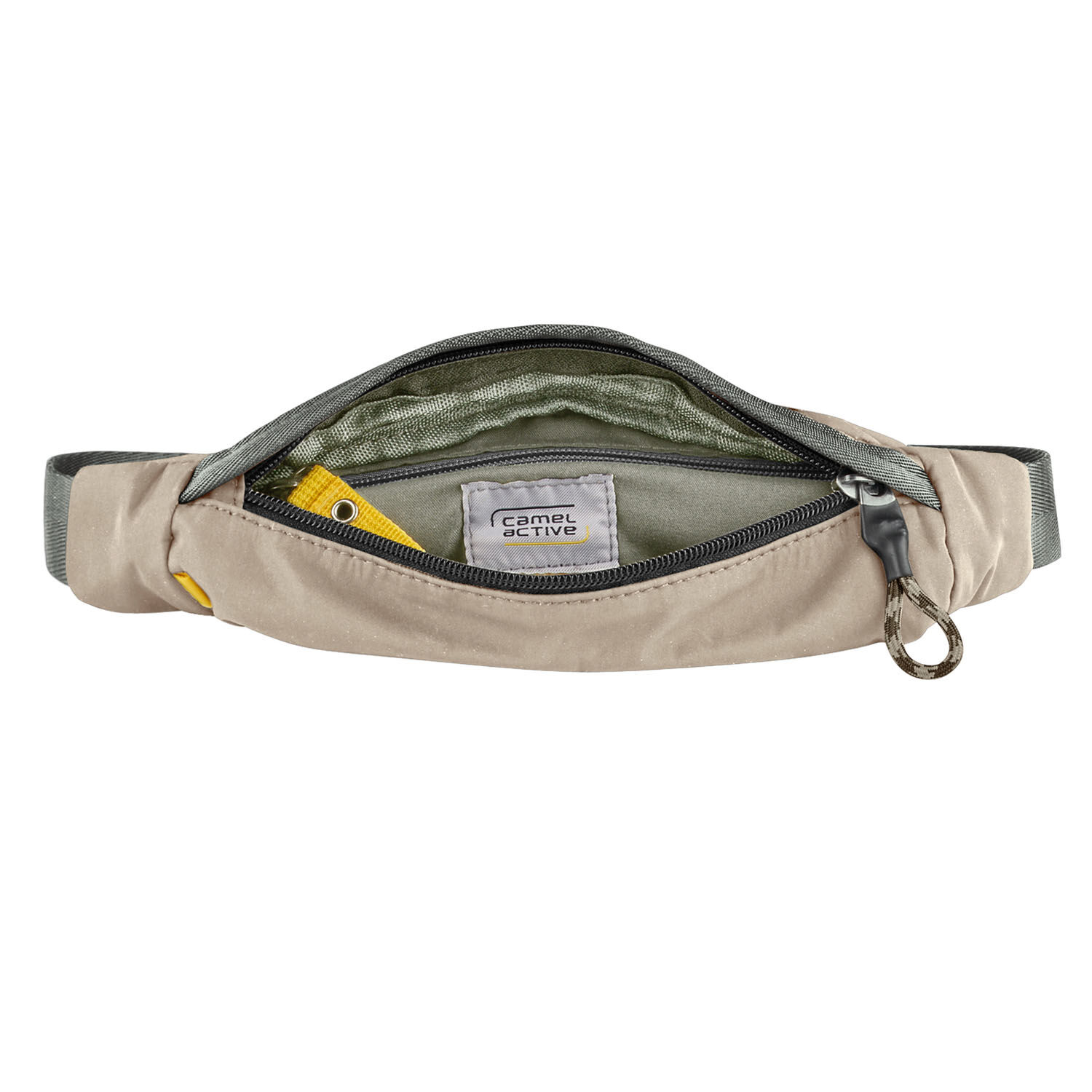 Camel Active Terra Belt Bag S aus recyceltem Nylon 4225 Beige