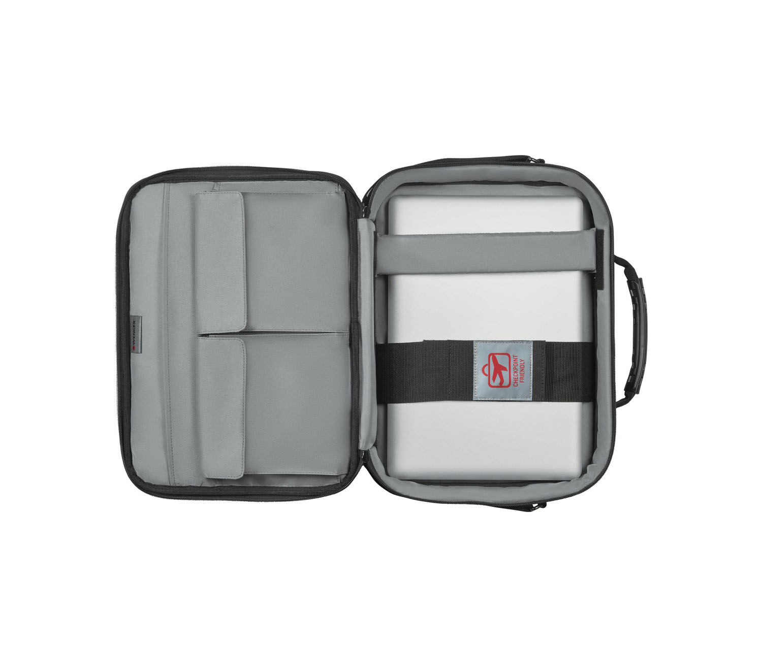 Wenger Legacy 16-Zoll-Laptop-Aktentasche Schwarz