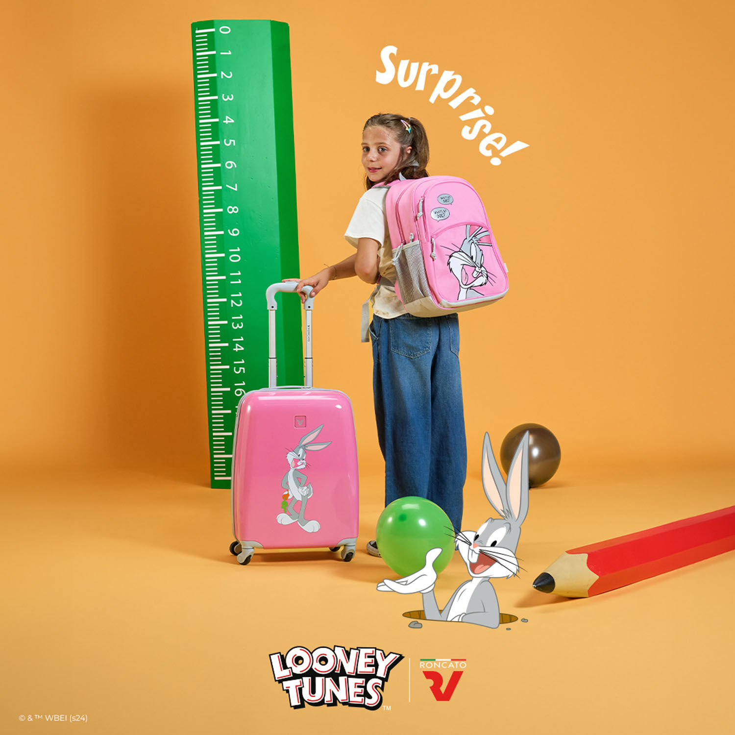 Roncato Looney Tunes™ Junior Carry-on Trolley 50 cm Bugs Bunny