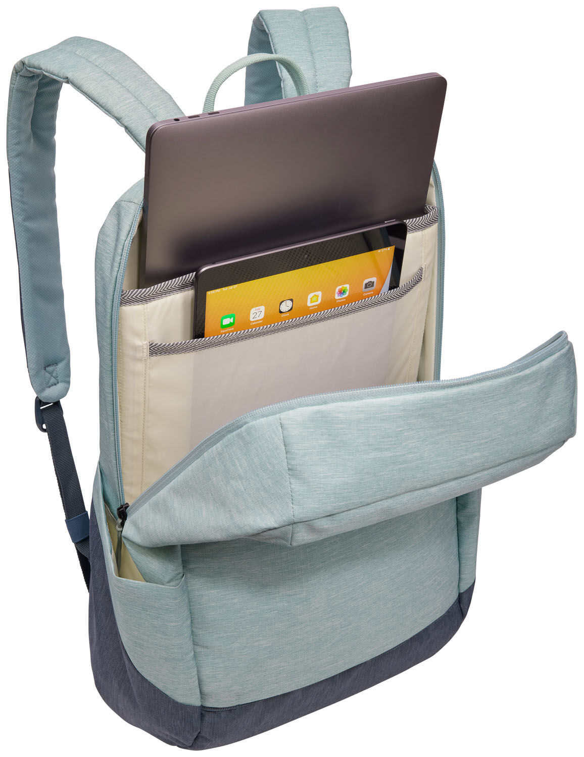 THULE Lithos Rucksack 20 L, mit 15,6" Laptopfach Alaska/Dark Slate