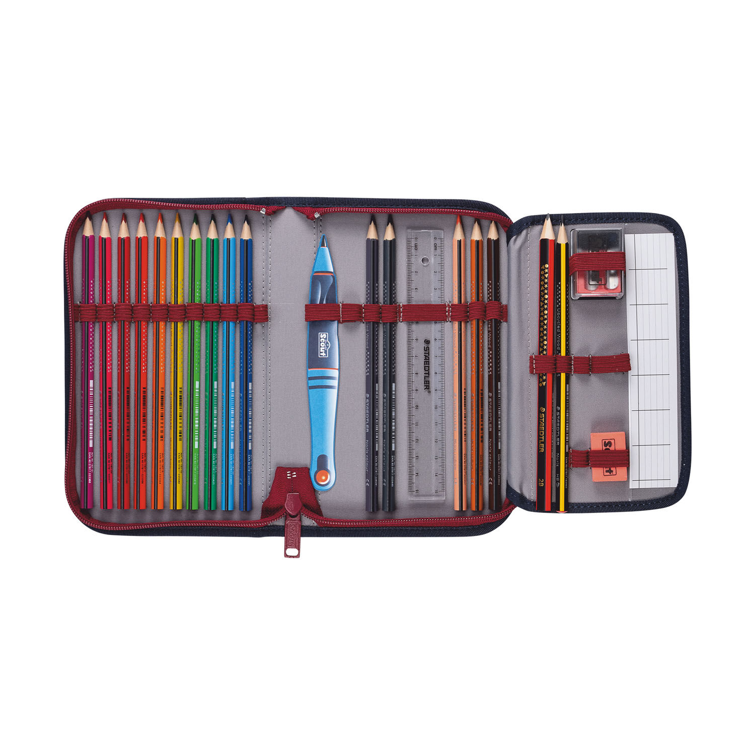 Scout Alpha Exklusiv LED Schulranzen-Set 4-teilig Gravity Scout Alpha Exklusiv LED Schulranzen-Set 4-teilig Gravity