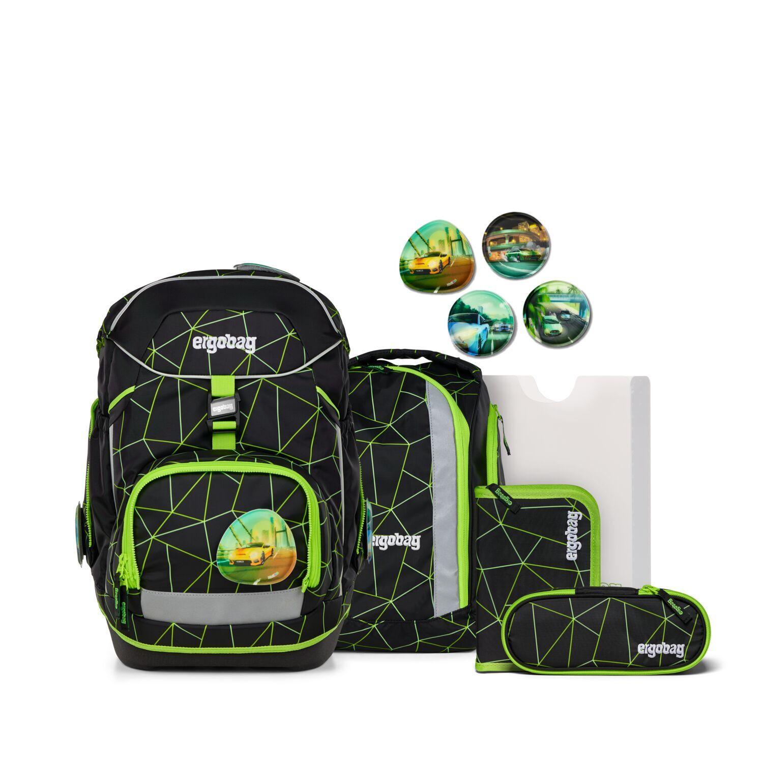 ergobag pack LUMI Editon 6-teiliges Schulrucksack-Set 2025
