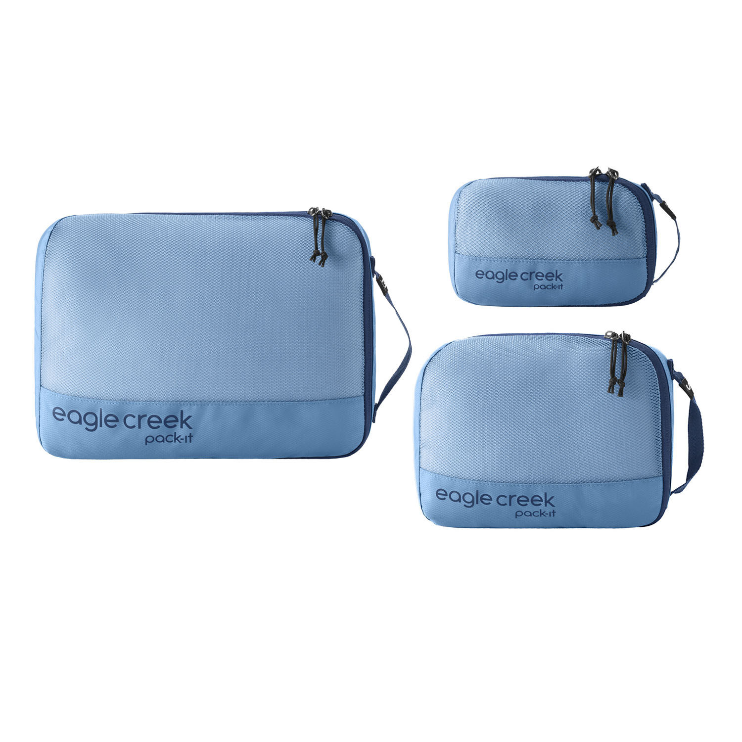 Eagle Creek Pack-It® Reveal Cube Set XS/S/M Blue Dawn