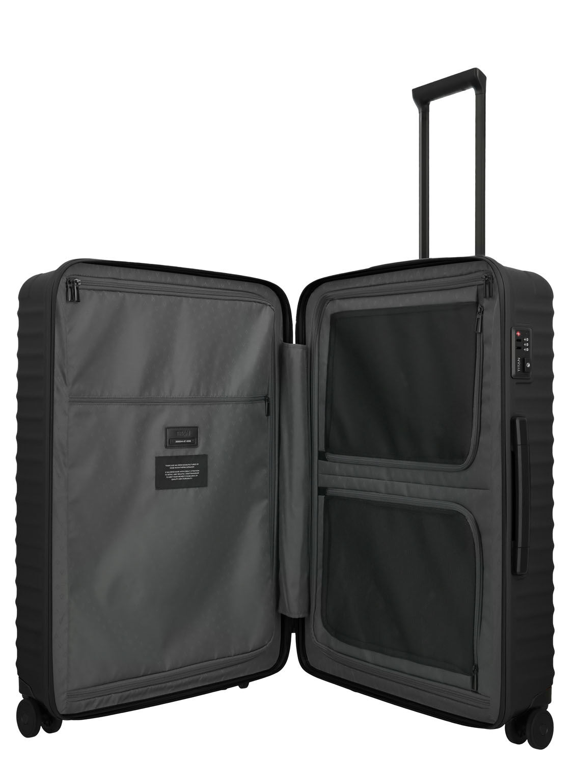 TITAN Upgrade Trolley L 4-Rollen Nightshade black