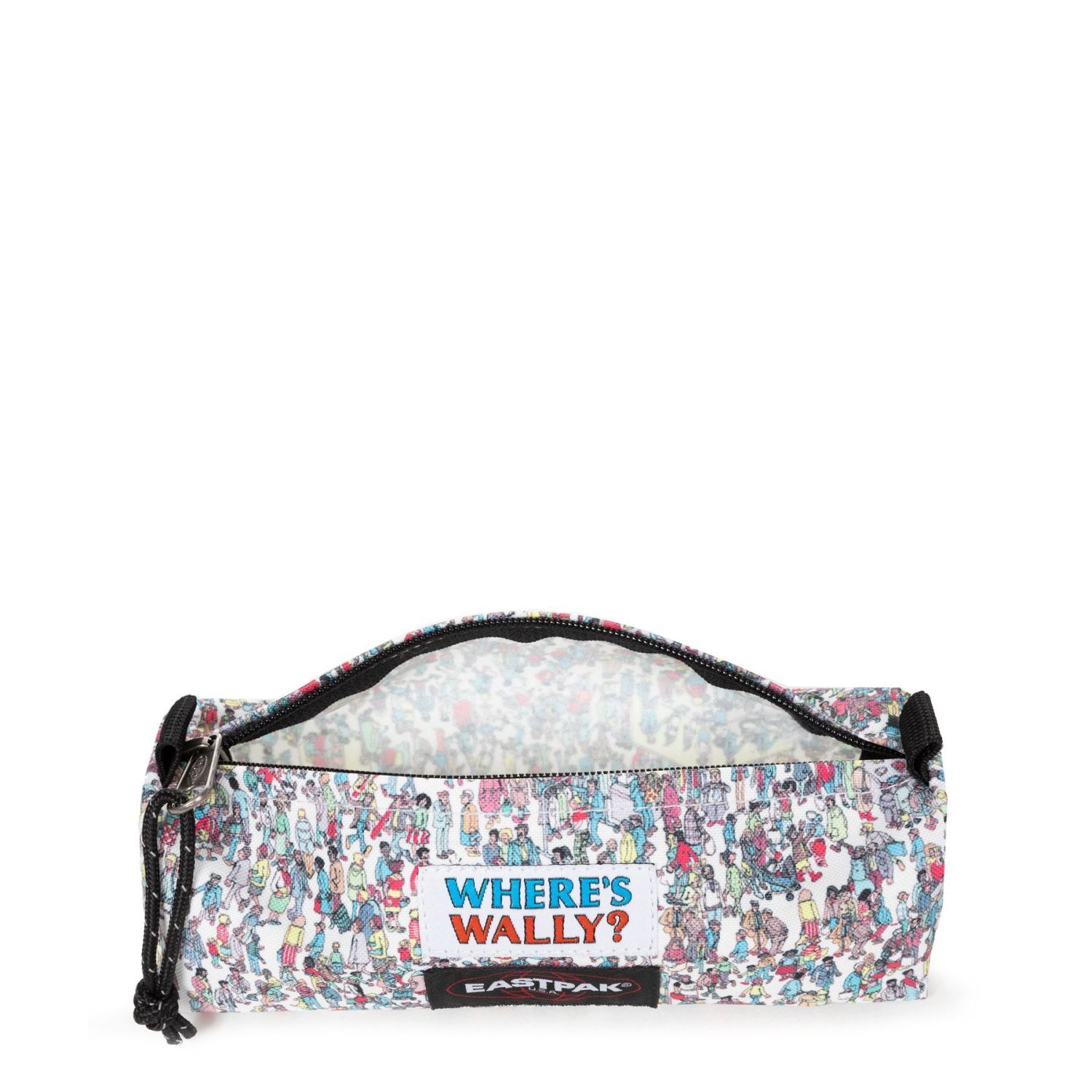 Eastpak Benchmark Single Federmäppchen Where's Wally Pattern White