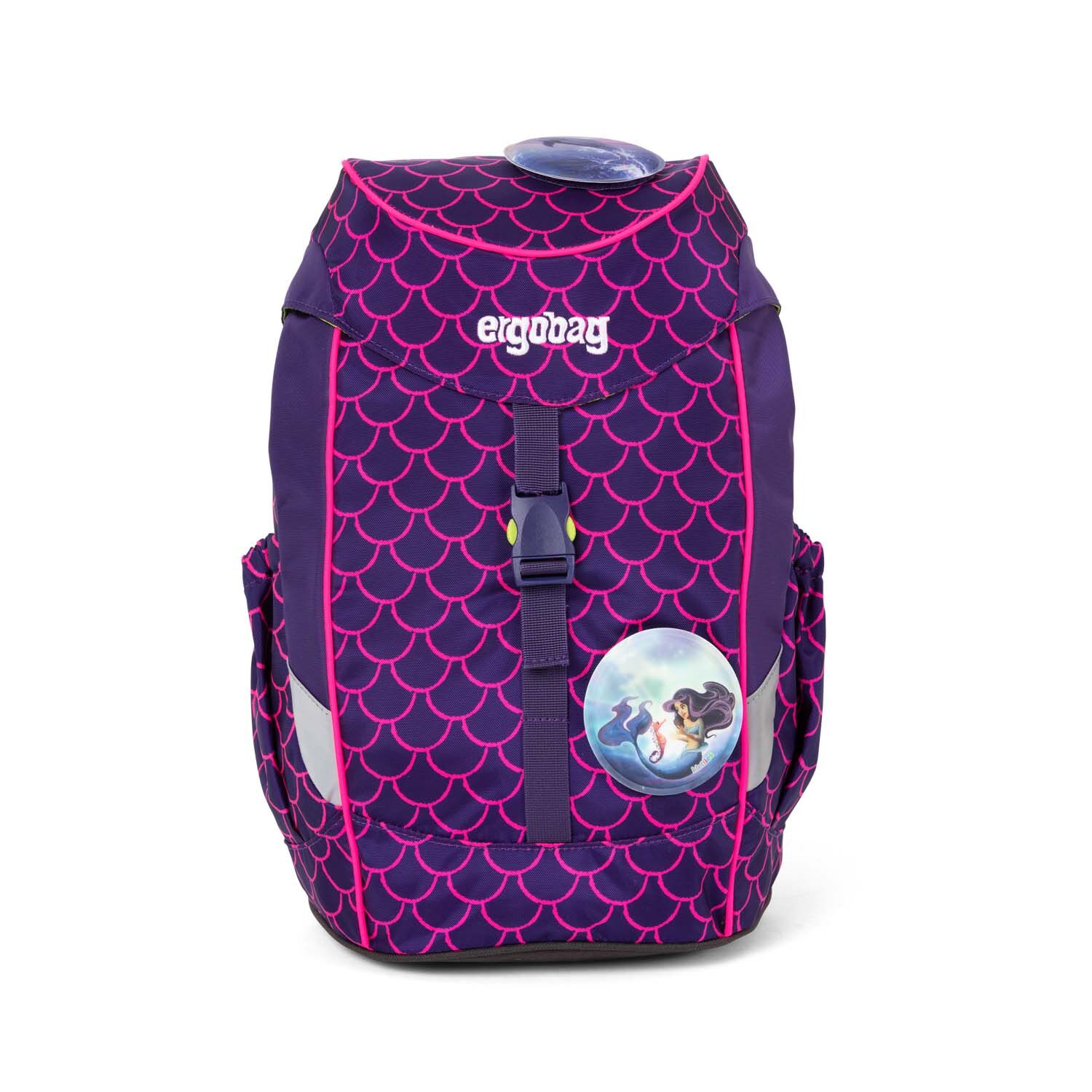 ergobag mini LUMI Edition, Kindergartenrucksack 2-tlg. 2025 PerlentauchBär