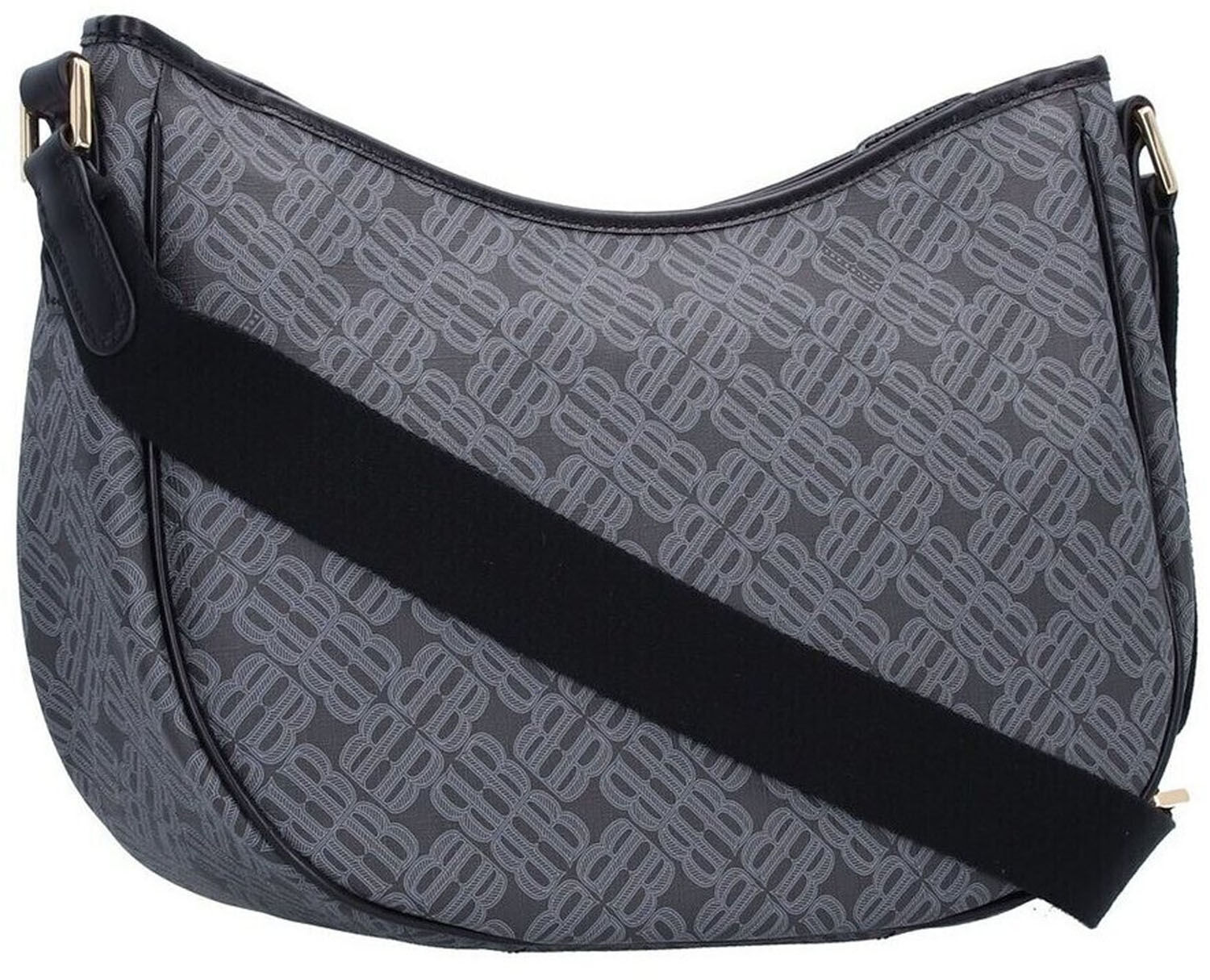 The Bridge Anna Leder-Umhängetasche Schwarz/Gold The Bridge Anna Leder-Umhängetasche Schwarz/Gold