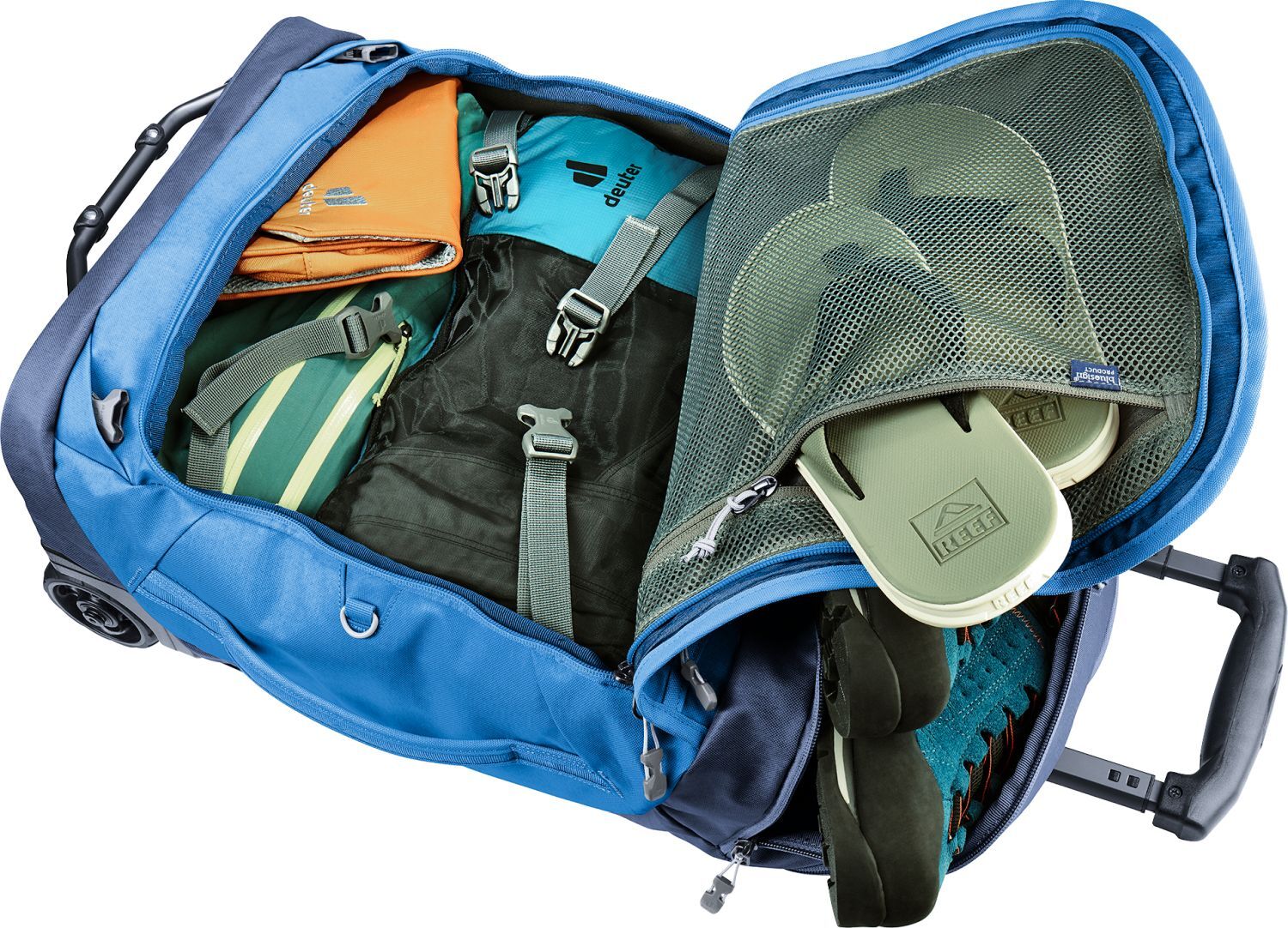 Deuter Duffel Pro Movo 36 Reisetasche auf Rollen neptune-nightblue