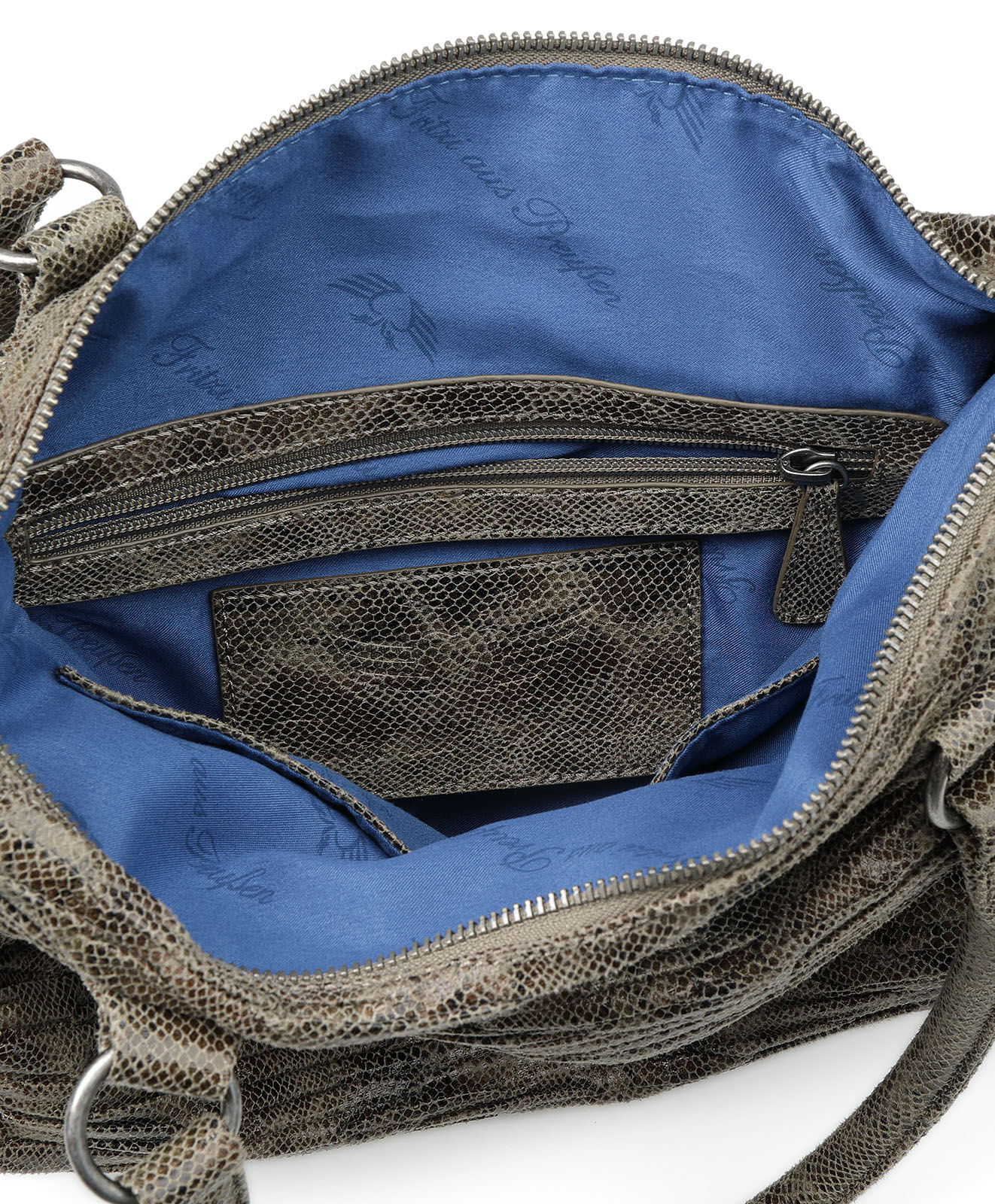 Fritzi aus Preußen Snake Damentasche Delia basalt