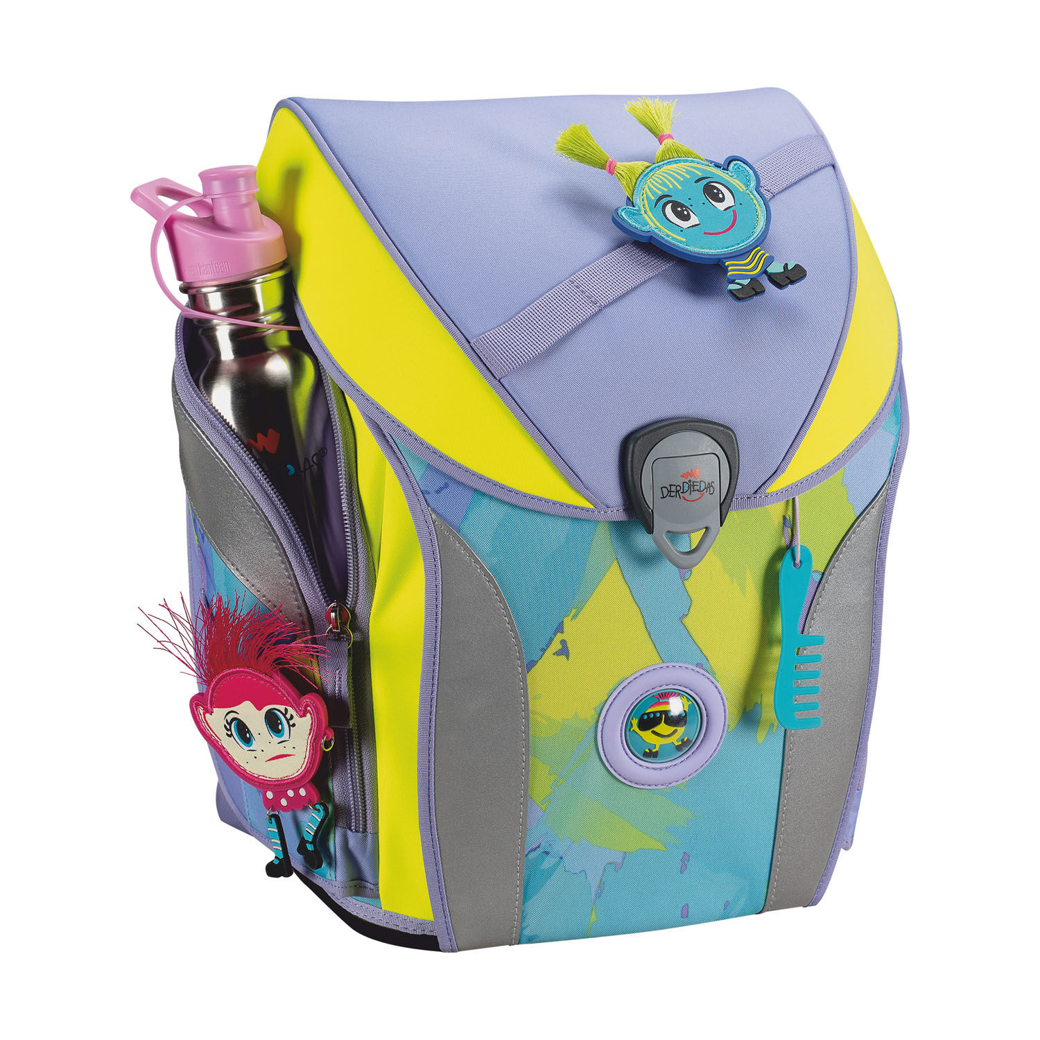 DerDieDas ErgoFlex MAX Schulrucksack-Set 5-teilig mit Sportbeutel Hippie Hair DerDieDas ErgoFlex MAX Schulrucksack-Set 5-teilig mit Sportbeutel Hippie Hair