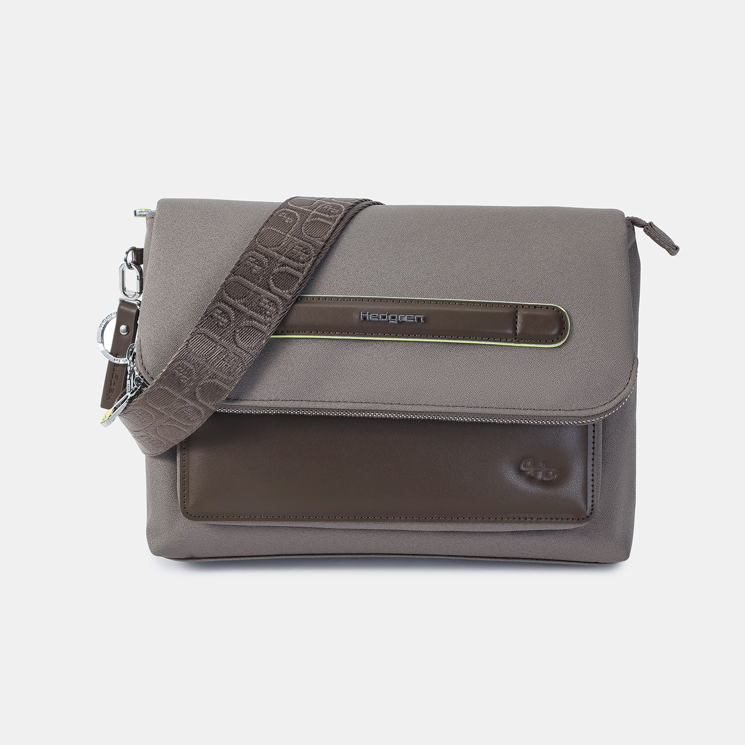 Hedgren Fika FRAPPE Handbag Flap + RFID Vintage Taupe