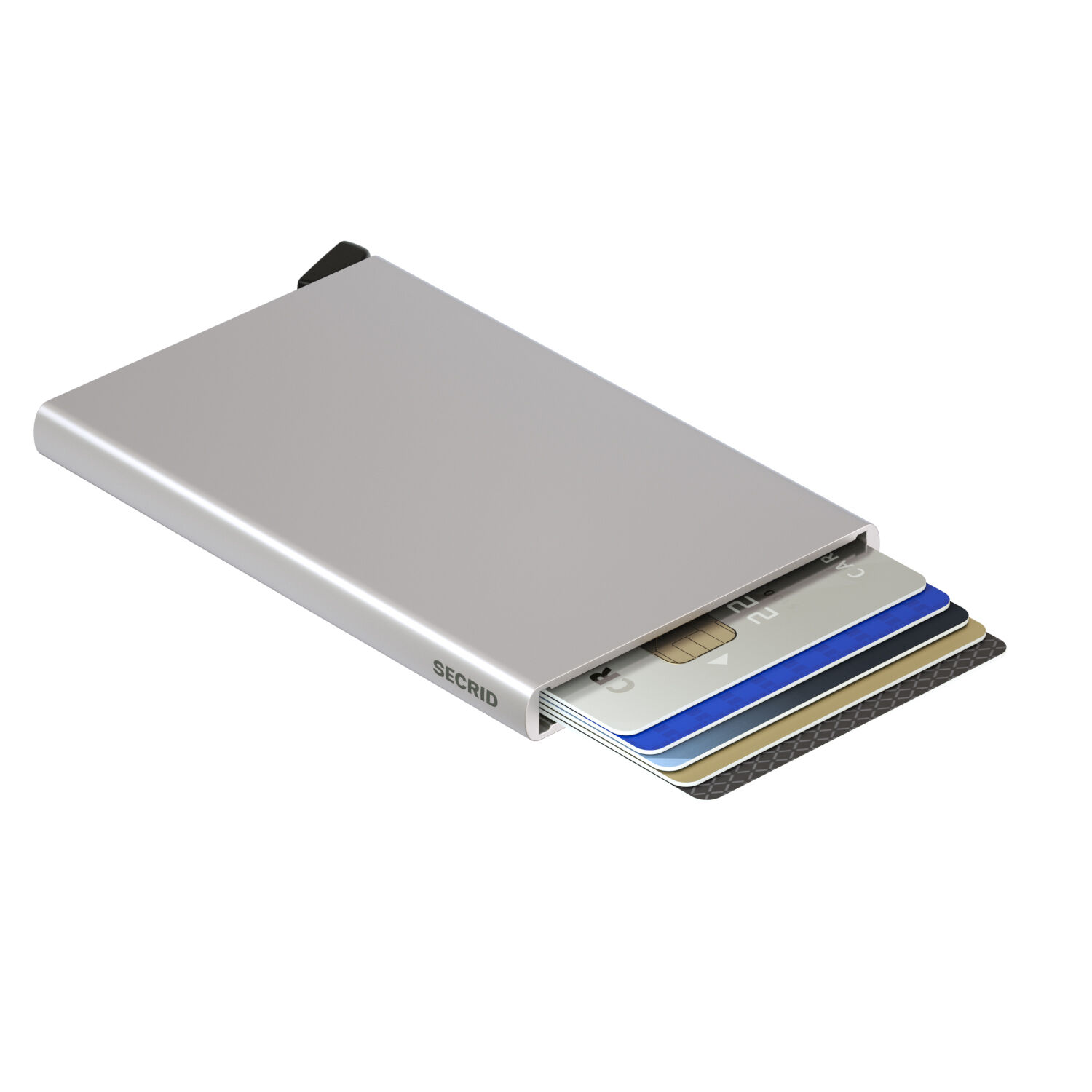 Secrid Cardprotector aus Aluminium C-Silver