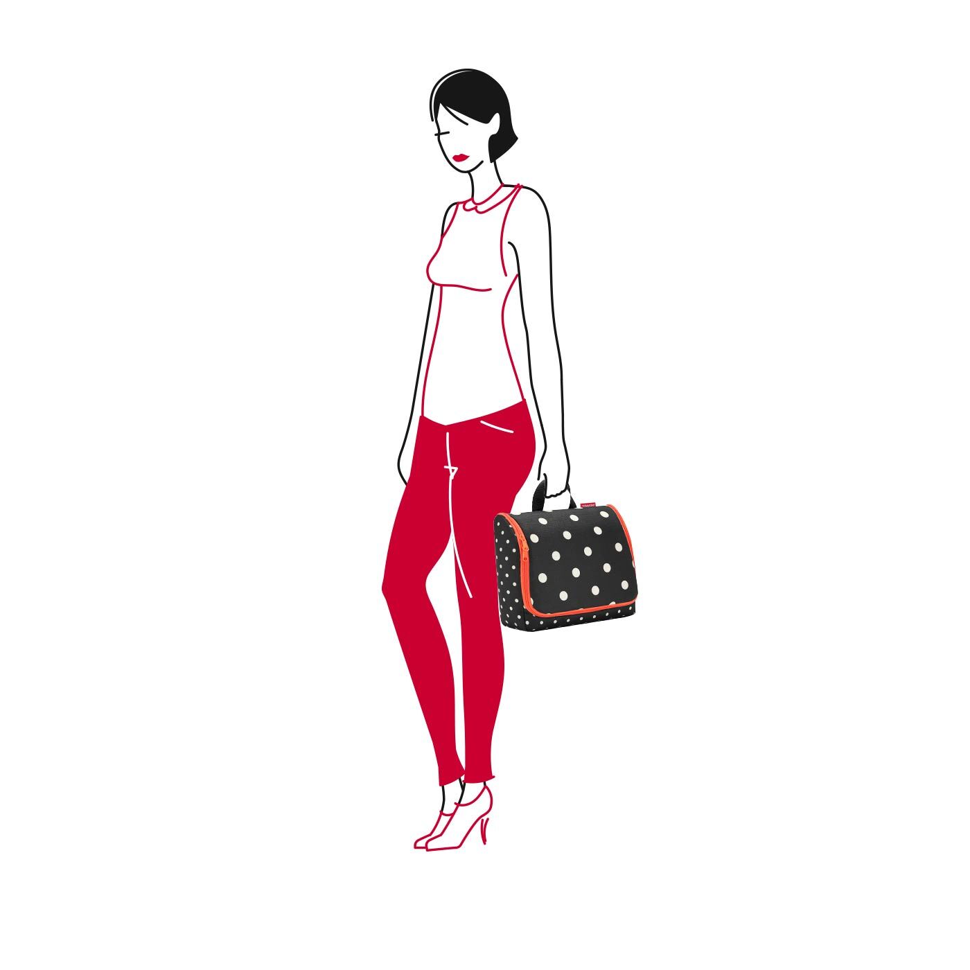 Reisenthel cosmetics toiletbag XL mixed dots