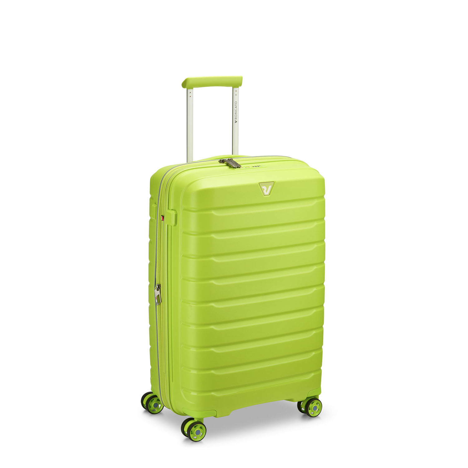 Roncato B-Flying Spot Mittelgrosse Koffer Erweiterbar 68cm Cyber Lime