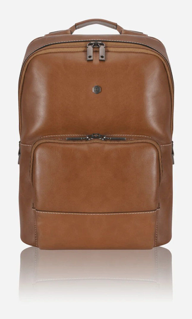 Jekyll & Hide Montana Laptop-Rucksack 45 cm aus Leder 