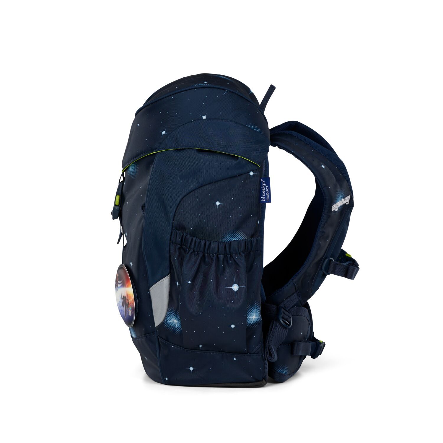 ergobag mini GALAXY GLOW Kindergartenrucksack 2-tlg. 2025 KoBärnikus