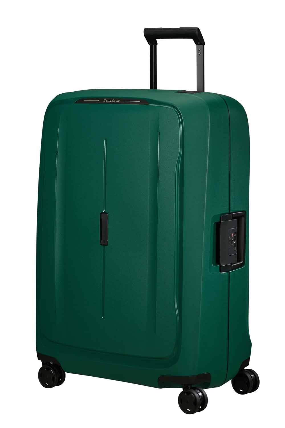 Samsonite Essens Trolley mit 4 Rollen 75cm + GRATIS HOTELGUTSCHEIN Alpine Green