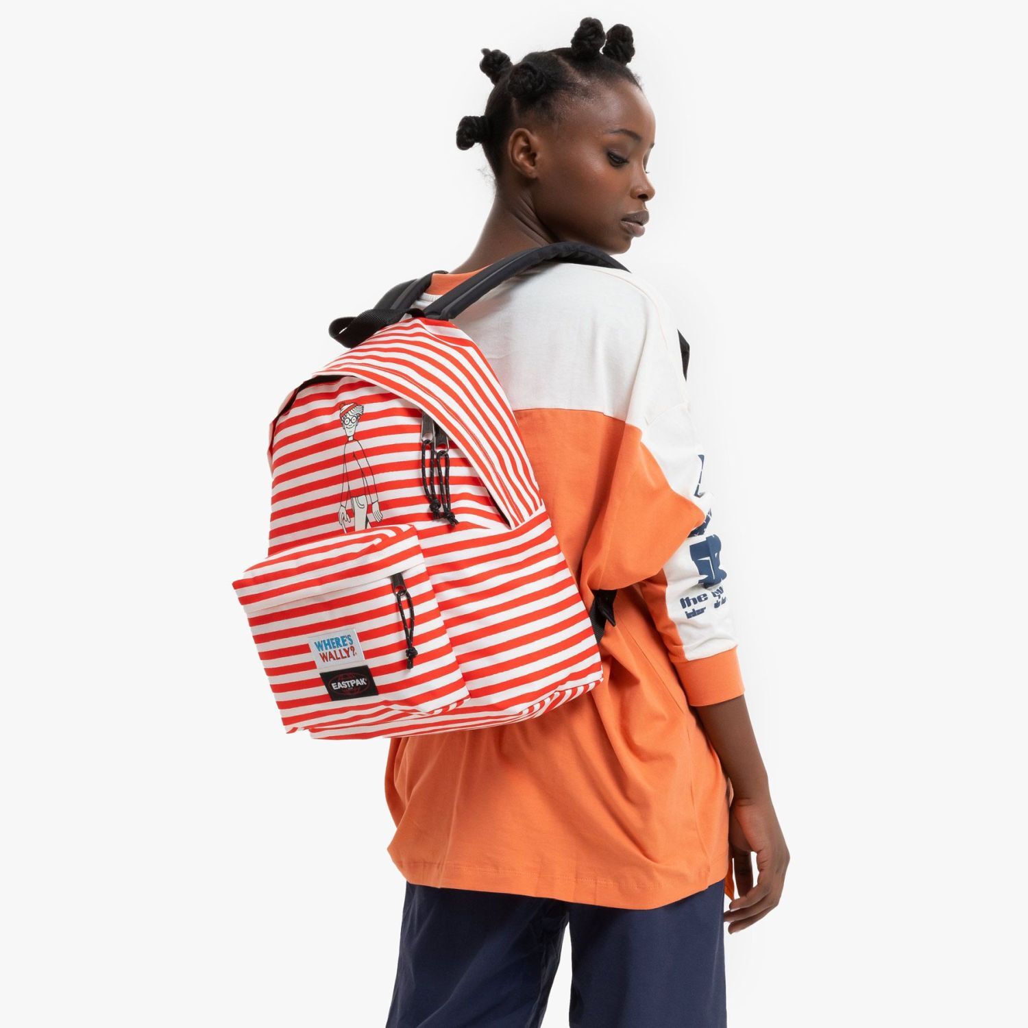 Eastpak Padded Pak'r® SPECIAL EDITION Rucksack Where's Wally Silk Stripe