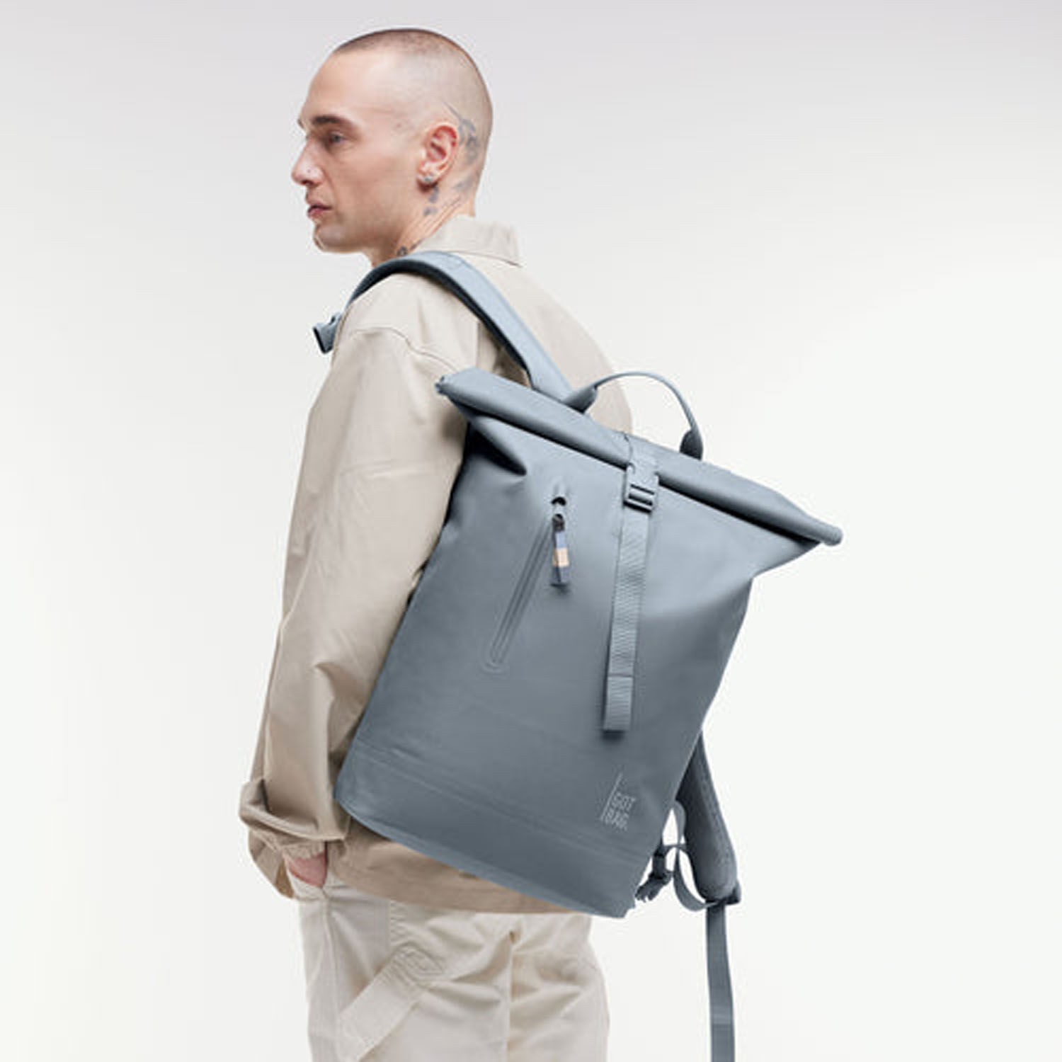GOT BAG Rolltop Lite 2.0 marlin monochrome