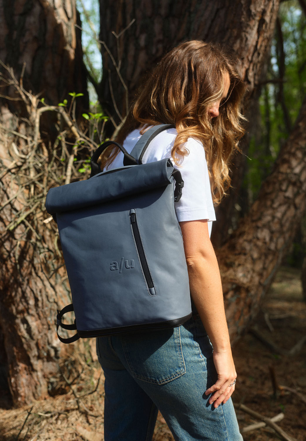 aunts & uncles Japan Tokio Rolltop Rucksack mit 13" Notebookfach