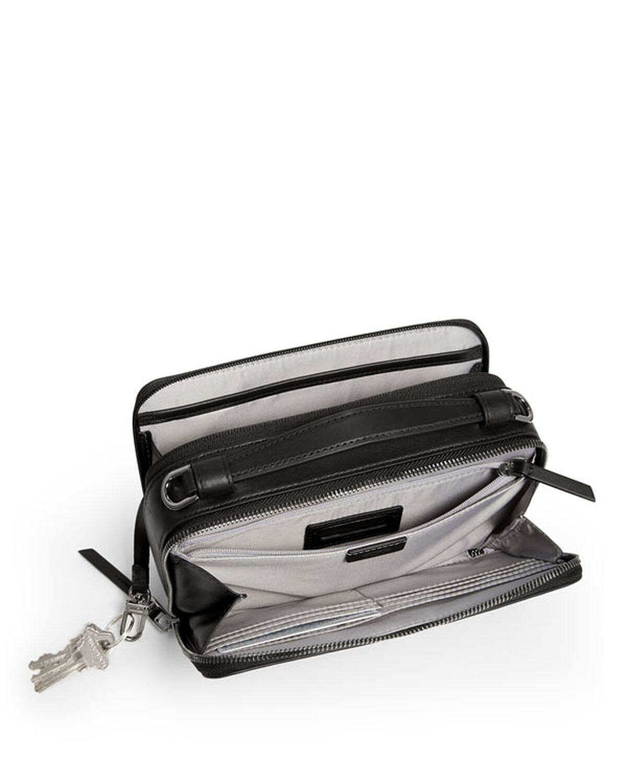 Tumi Voyageur Myla Umhängetasche/ Crossbody Black/Gunmetal Tumi Voyageur Myla Umhängetasche/ Crossbody Black/Gunmetal