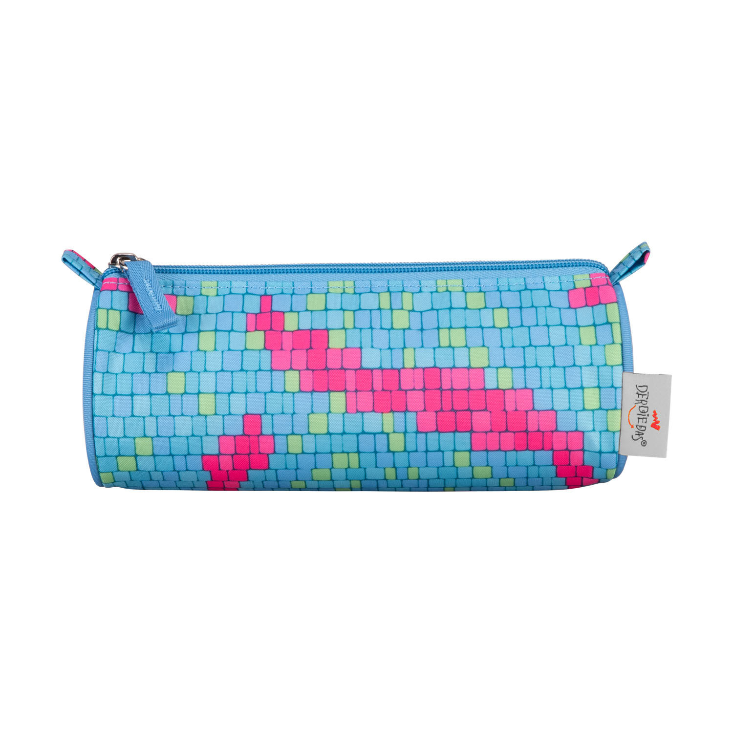 DerDieDas ErgoFlex Tiny Schulrucksack 5-teiliges Set Happy Pixel