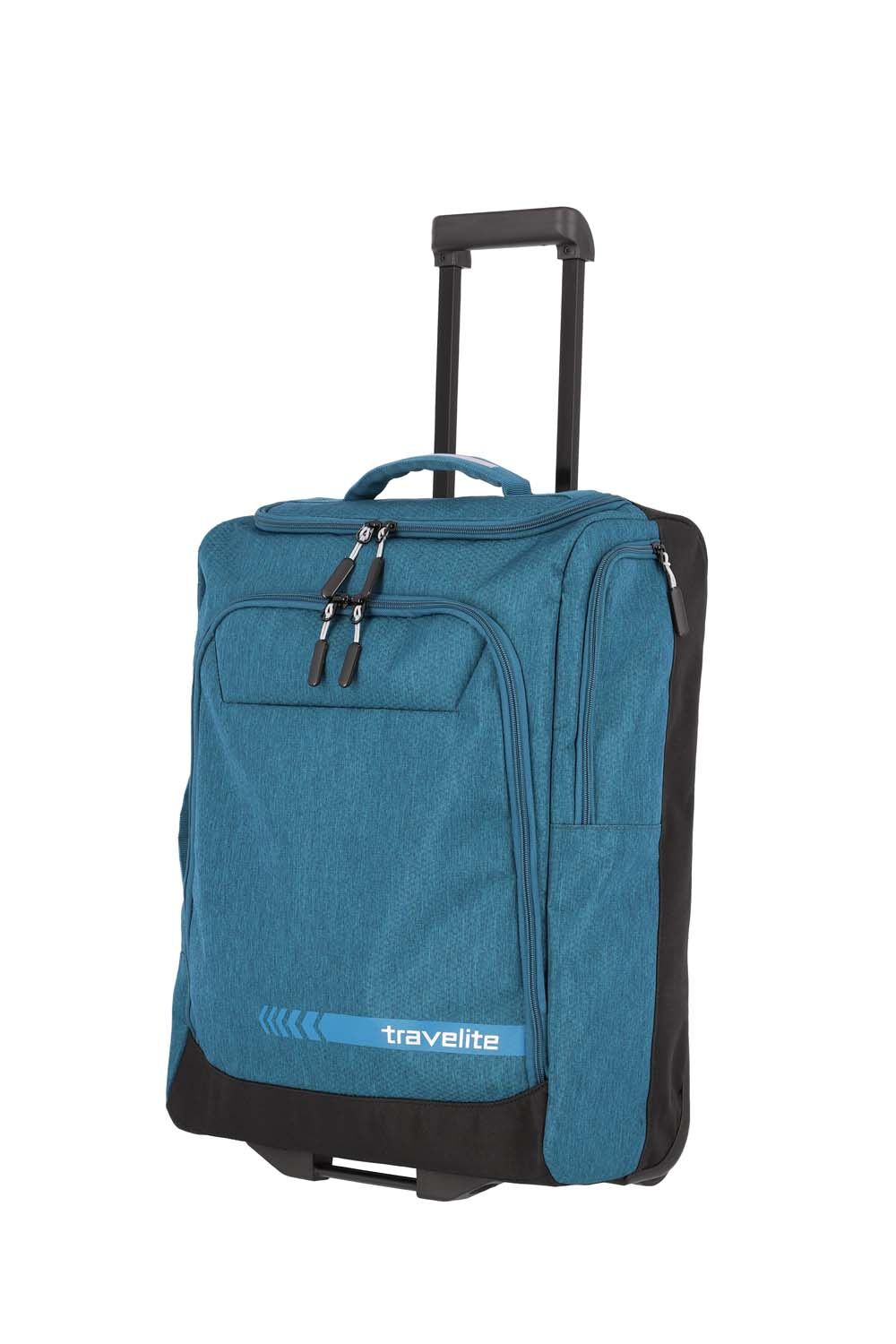 Travelite Kick Off Rollenreisetasche S Petrol