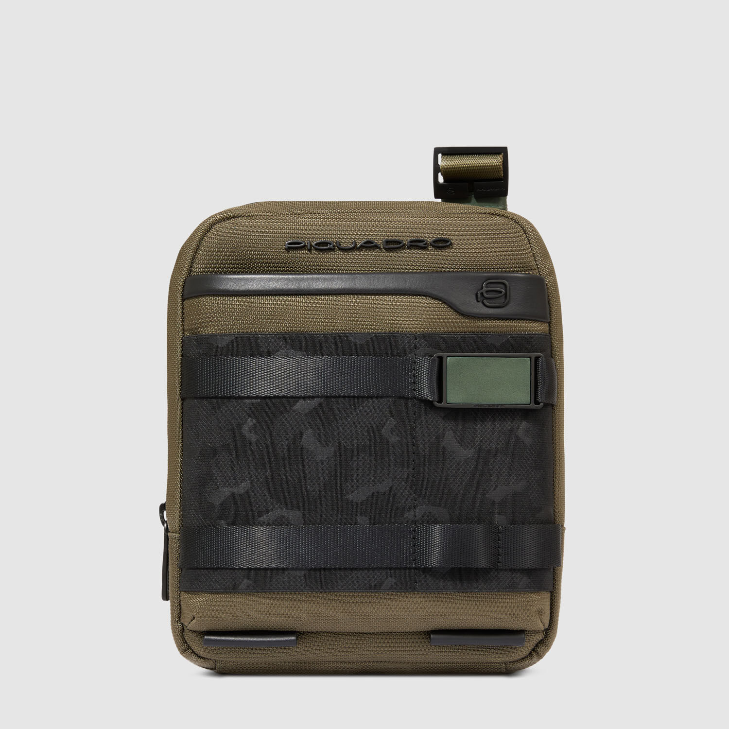 Piquadro FX Umhängetasche mit iPad®-Fach Grün