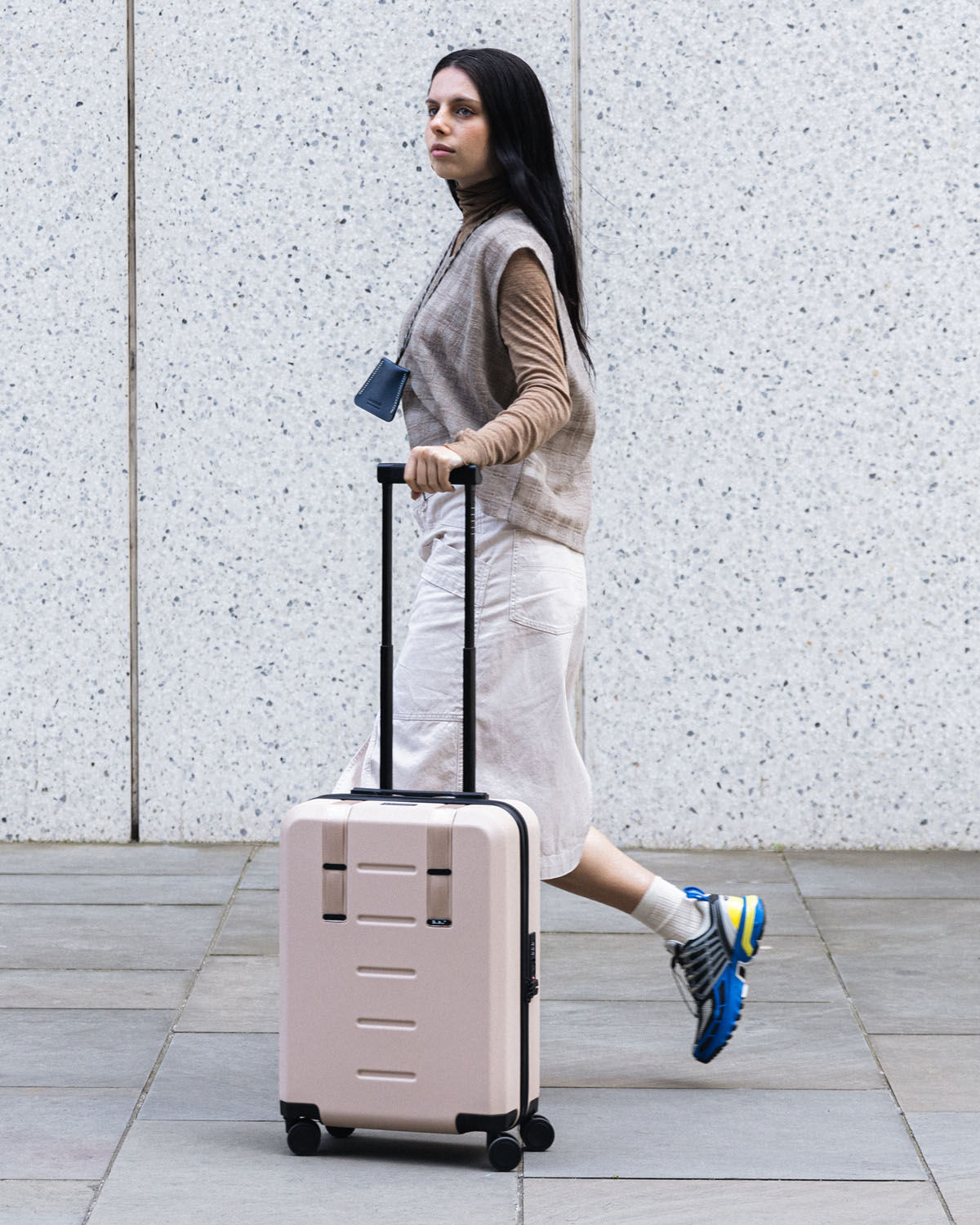 D_b_ Ramverk Carry-on 55cm, 4 Rollen Fogbow Beige