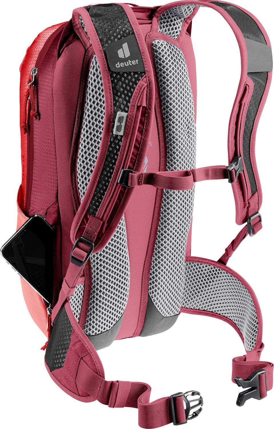 Deuter Race 12 Fahrradrucksack cherry-masala Deuter Race 12 Fahrradrucksack cherry-masala