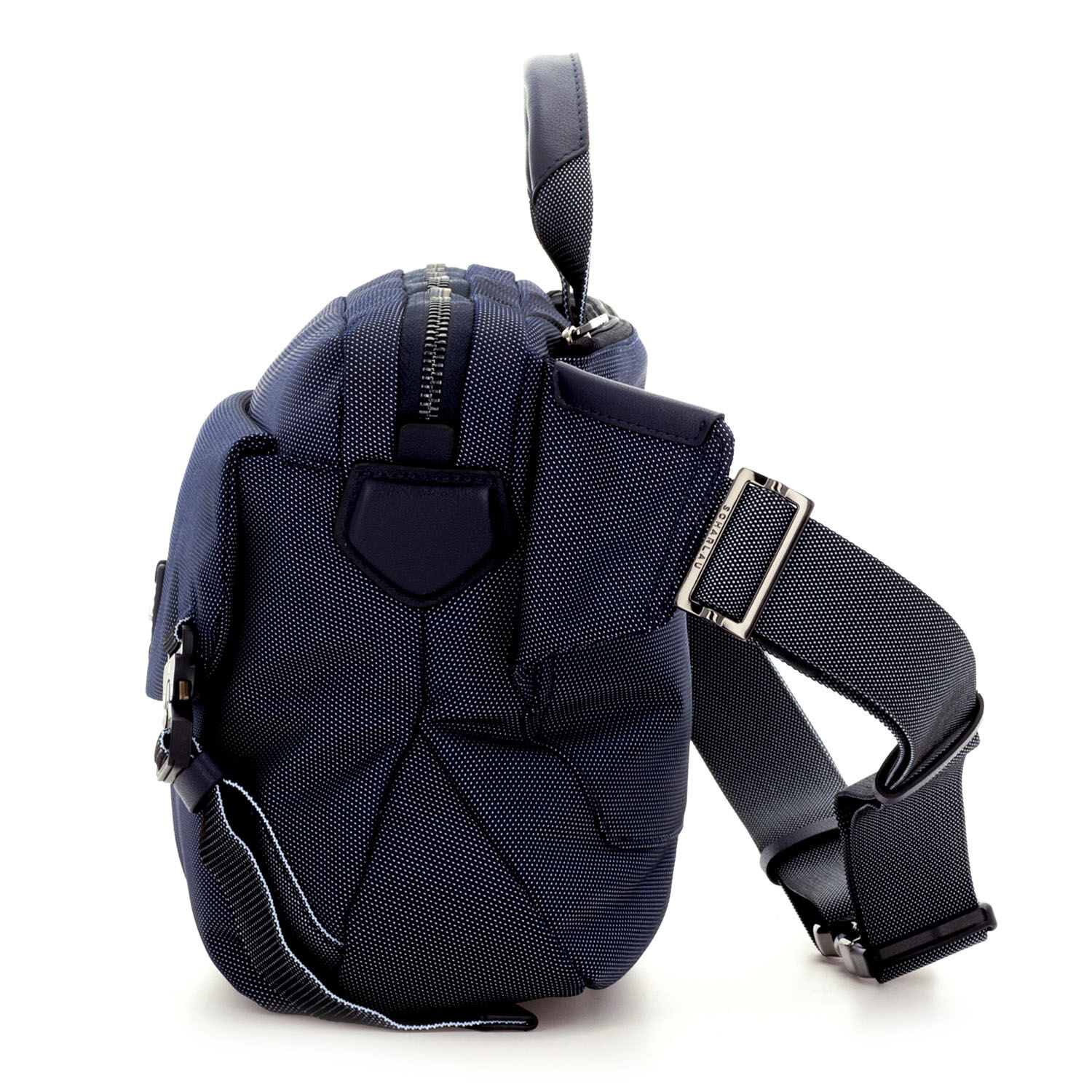 SCHARLAU First Class Bell X-1, Gürteltasche Large Navy Blue