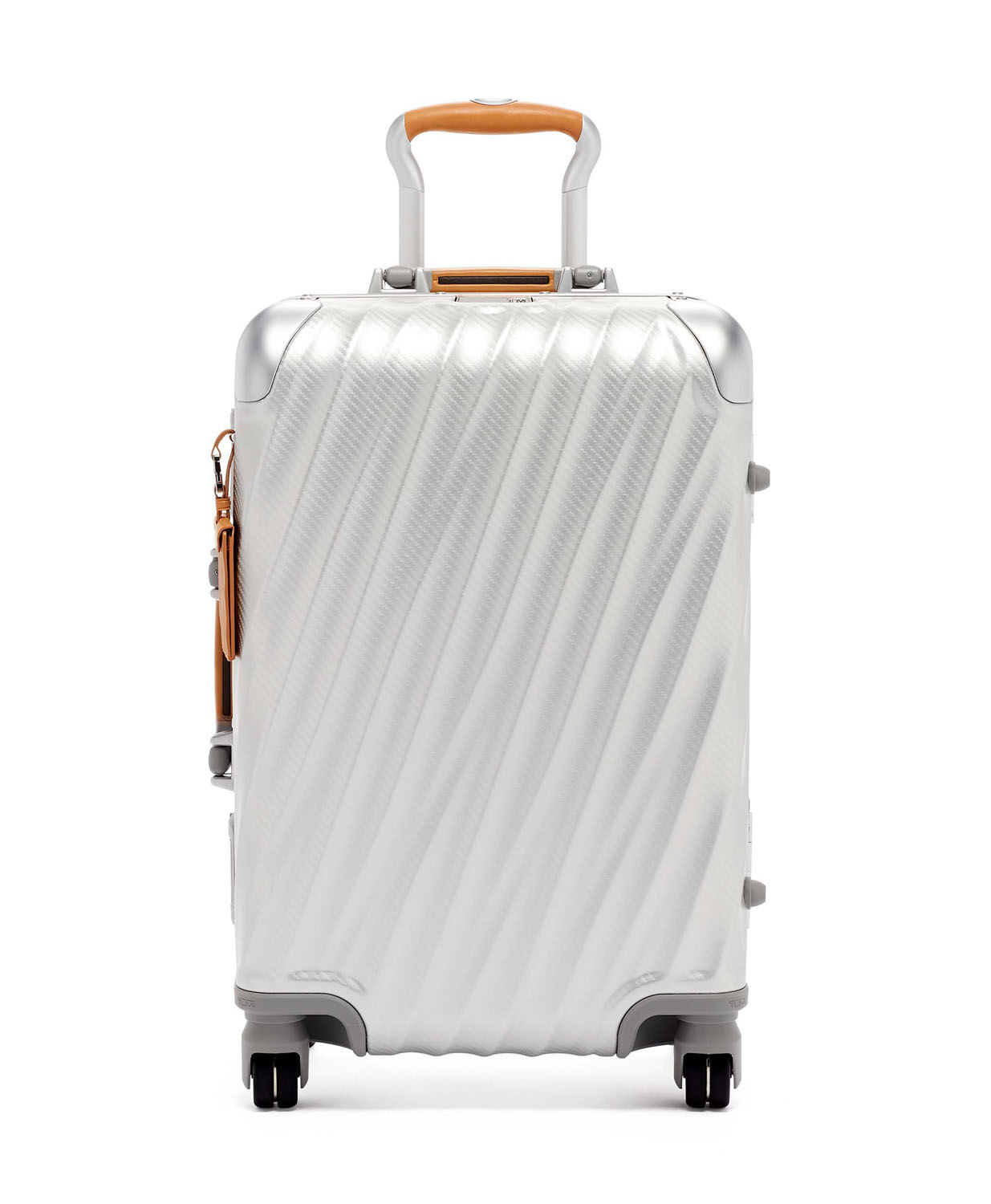 Tumi 19 Degree Aluminium International Handgepäckkoffer 56cm + GRATIS HOTELGUTSCHEIN Texture Silver